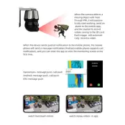 Solar Security Camera System 1080P 3MP 360 Degree PTZ Cam Detection Alert