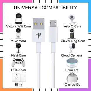 【免運+現貨】長款 Micro USB 手機 充電線 1M 2M 3M 5M 8M 10M USB 攝像頭 CCTV 線