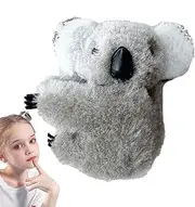 Hairy Koala Hair Clips for Girls, Koala Hair Clip - Plush Hair Clips for Women,Fashion Hair Accessory for Thick or Fine Hair, Hair Clips