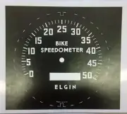 Stewart Warner ELGIN BIKE bicycle SPEEDOMETER FACE decal