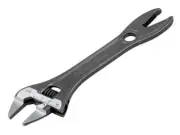 Bahco - 31-T Thin Jaw Adjustable Spanner with Serrated Pipe Jaws