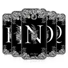 OFFICIAL NATURE MAGICK B & W MONOGRAM FLOWERS 2 GEL CASE FOR SAMSUNG PHONES 3