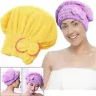 Hydrophilic Dry Turban Quick Drying Wrap Head Towel Cap Bathroom Accessories