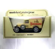 MATCHBOX MODELS OF YESTERYEAR, 1930 FORD A Y-22 Toblerone, Beige / Black Chassis