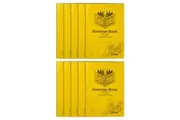 10x Spirax 70GSM 64 Pages A4 8mm Ruled No.P106 Exercise Book School Notebook