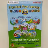 在飛比找蝦皮購物優惠-原版正品美國Preschool Prep幼兒美語學習DVD 