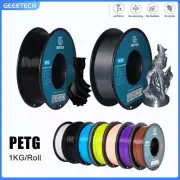 New Upgraded Geeetech PETG Filament 1KG 1.75mm For FDM 3D Printer Strong AU