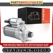 Starter Motor for Volkswagen Beetle Golf Alltrack R Atlas 1.1KW 12V CCW 13 Teeth (for: Volkswagen)