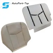 Driver Bottom Seat Cover & Foam Cushion 2003-2006 For Chevy Silverado Light Tan