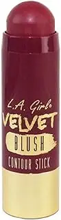 (Blush GCS593 Crushed Berry) - L.A. Girl Velvet Contour Stick Blush 593 Crushed Berry