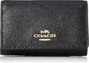 Coach 76741 Women's Im/Black Key Case, Im/Black, Free Size