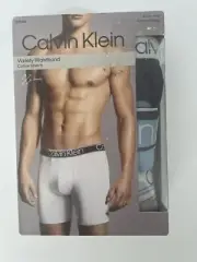 Calvin Klein Men's BOXER BRIEF COTTON STRETCH 3 Pack Variety Waistband M Multi