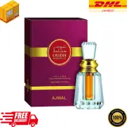 Ajmal Oudh Mukhallat Concentrated Perfume Free From Alcohol 6ml - DHL EXPRESS!