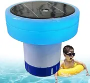 Solar Pool Lights - Water Cleaner Purifier, Swimming Pool Dispenser | Solar Pool Maid Ionizer with Effortless Chlorine Dispersion, Chlorine Free Pool Purifier, Pool Cleaner Applicator for Garden Pool