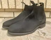 RM Williams Boots - Brand New - Suede Leather , Size AU12/US 13- Black