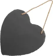 Milisten Heart Shape Plant Labels Reusable Garden Marker Sign for Herbs and Pots Double-Sided Chalkboard Tags for Indoor and Outdoor Use