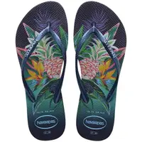 在飛比找Yahoo奇摩購物中心優惠-havaianas 哈瓦士 巴西人字拖 女款 Slim tr