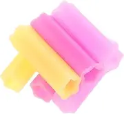 Healvian Manicure Tool Case 3 Pairs Cuticle Scissors Covers Silicone Trimmer Protection Non-slip for Tweezers Cuticle Trimmer Sleeve