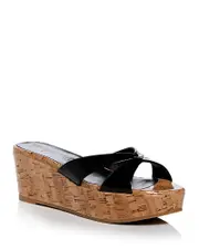Stuart Weitzman Women's Carmen Platform Slide Sandals