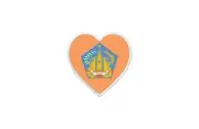 Patch Badge Patch Printed Thermoadhesive Flag Heart Bali Indonesia