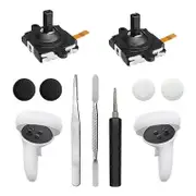 For Meta Quest 2 Repair Tool Set Handle Joystick Replacement Parts 10 In 1 B Type