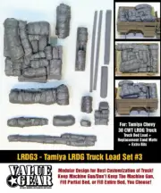 Value Gear 1/35 Truck Loads Set #3 for Tamiya Chevy 30 CWT LRDG (15pcs)