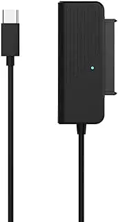 Type-C to SATA Cable for SSD Hard Driver Adapter USB 3.1 to SATA III Compatible for 2.5 Inch HDD and SSD Adapter