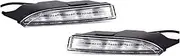 Fog Light Assemblies For VW For Scirocco For R Line 2010 2011 2012 2013 2014 Car LED DRL Daytime Running Lights Fog Lamp Fog Lights Assembly(Left and Right)