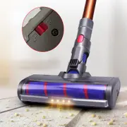 OZNALA LED Soft Roller Brush Head Floor Tool for DYSON V7 V8 V10 V11 Vacuum Cleaner
