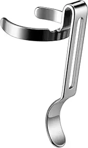 LIGHTFE B101 Flashlight Clip is Suitable for flashlights with a Diameter of 19.5-21mm and a Slot Width of 3.8-4.2mm. Stainless Steel Pen Clip, can be Used as a hat Clip, Pocket Clip, or Bag Clip