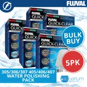 Fluval 305/405 & 306/406 & 307/407 Water Polishing Pads 6pc BULK BUY 5pk