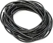 33FT PE 5/16 Inches (8 mm) Black Polyethylene Spiral Wire Wrap Tube PC Manage Cable for Car Computer Cable