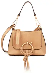 See By Chloé Mini Joan Crossbody Bag in Coconut Brown