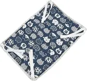 BESPORTBLE 1pc Cat Summer Mat Cat Bed Cat Hanging Bed DIY Cat Hammock Summer Pet Bed Summer Cat Hammock Pet Hammock Bed Cat Hammock Bed Pet Hanging Bed Cat Swing Hammock Cat Sleeping Bed Navy