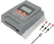 30A MPPT Solar Char ge Controller, 30Amp Solar Regulator with LED LCD 5 Keys for Lead-Acid Lithium User