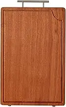 Chopping Board Wood Cutting Boards for Kitchen Cutting Serving Boards Thick Wooden Boards for Meat Cutting Vegetables Cheeses and Bread for Chopping Charcuterie Serving Boards(36 * 24 * 2.5cm)