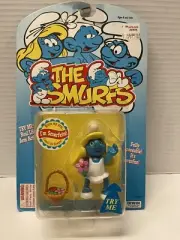 The Smurfs I'm Smurfette Fully Poseable Figure From Toy Island 1996 Unopened