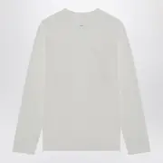 [Jil Sander] White Cotton T-shirt S White