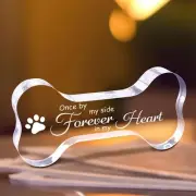 Pet Memorial Ornament Remembrance Gifts Loss of Dog Cat Sympathy Gift Crystal...