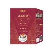 在飛比找momo購物網優惠-【UCC】冠軍監修蜜漬醇香濾掛式咖啡10g*10入(風味：梅