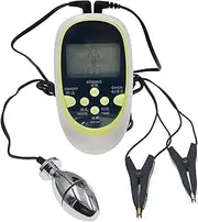 XWPBBFFC BDSM Host Electro Sex Kit for Breast Nipple Clamps/Labia Clip Electric Prostate Stimulation Electroshock Anal Plug Bdsm Sex Toys for Women Men Couples(Size:S101)