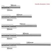 Long Shank Tungsten Carbide Burs for Milling Cutter Rotary Tool Burr Cut