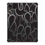 iPad Pro 12.9-inch (5th/6th gen) iPad Impact Case SUPER WAVY (BLACK)