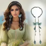 Butterfly Tassel Headband Head Chain Tassel Hair Hoop Band Women Girls
