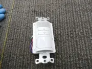 New LightHAWK 120/277V Dual Dimming Technology Wall Switch Sensor LHRDMMTS2-N-WH