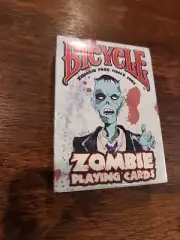 Zombie Playing Standard Cards Bicycle Zombie Apocalypse Survival Tips '12 Sealed