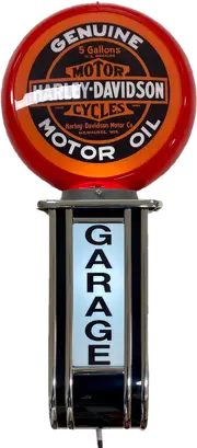 Massive Harley Davidson Motor Oil GARAGE Wall Sign Led Bar Lighting Light RED