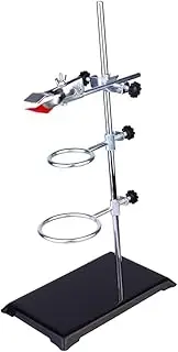 Alipis Laboratory Metalware Stand Clamp Support for Flask and Experiment Setup Construction for Chemistry and Physics Lab Use
