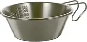 ARTSEWPLY Camping Bowl Handles Stainless Steel Salad Bowl Lightweight Portable Rust-Resistant Multi-use for Hiking Backpacking Home