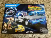 Playmobil Back to the Future Delorean Time Machine 70317 Dr Brown M. McFly #ML